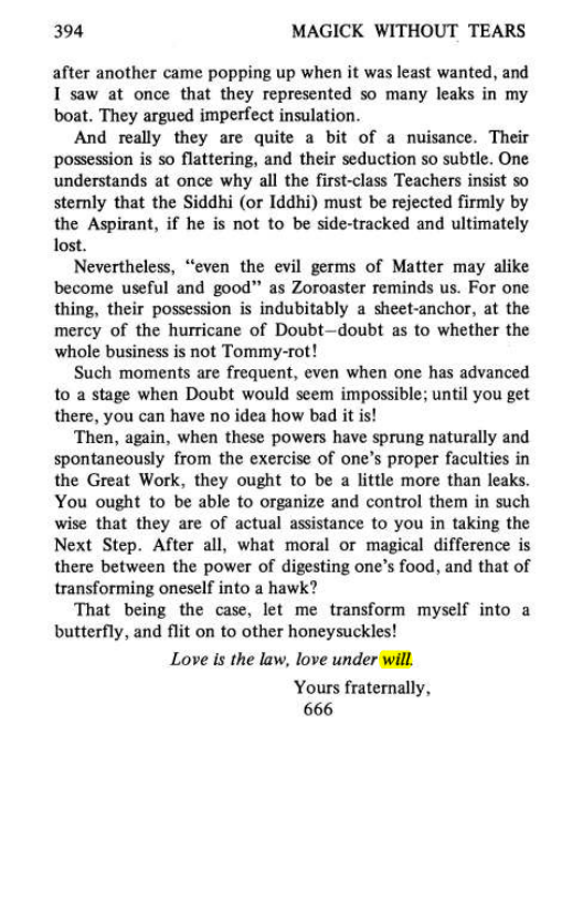 Original scan of Magick Without Tears, PDF page 427