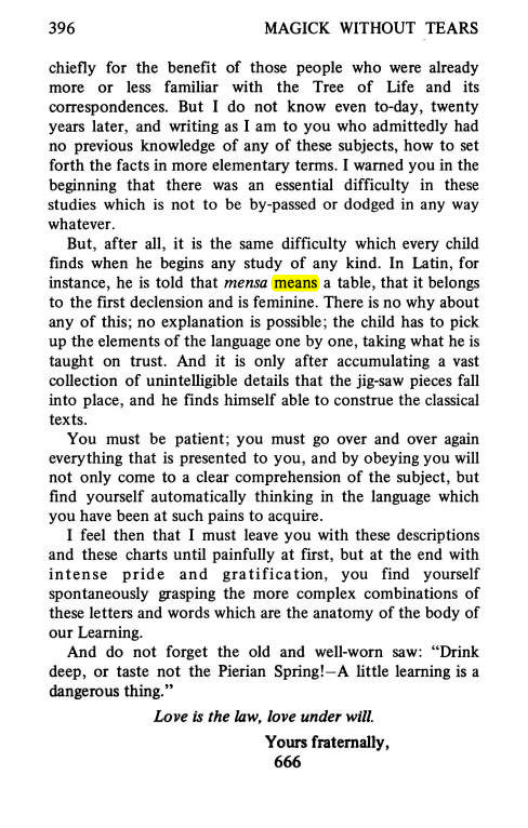 Original scan of Magick Without Tears, PDF page 429