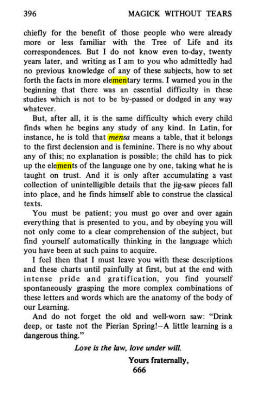 Original scan of Magick Without Tears, PDF page 429