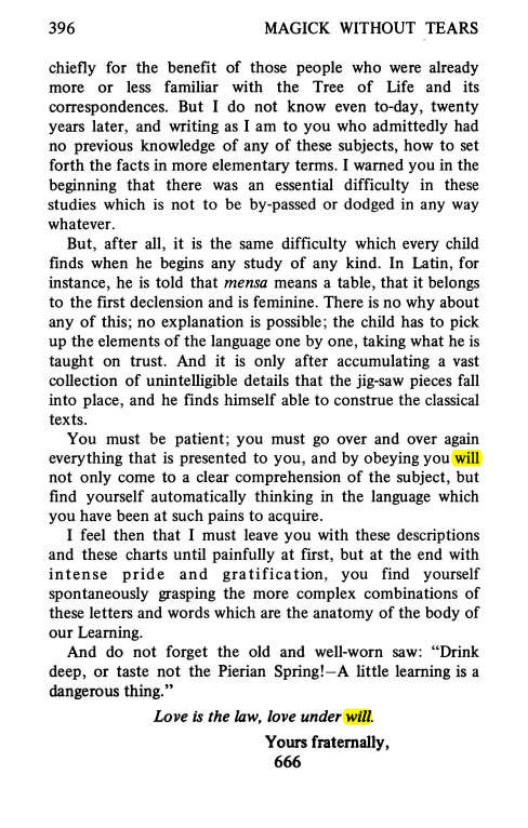 Original scan of Magick Without Tears, PDF page 429