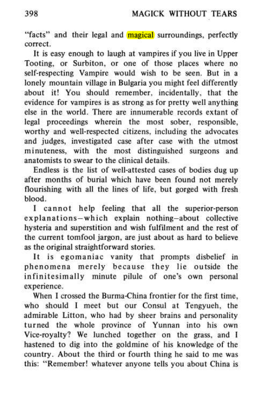 Original scan of Magick Without Tears, PDF page 431