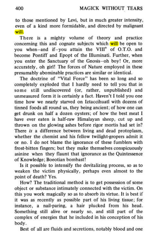 Original scan of Magick Without Tears, PDF page 433