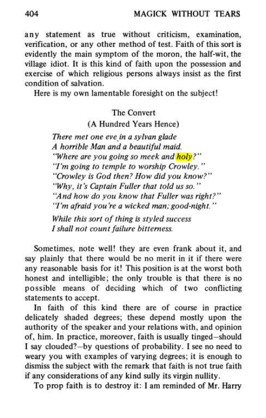 Original scan of Magick Without Tears, PDF page 437