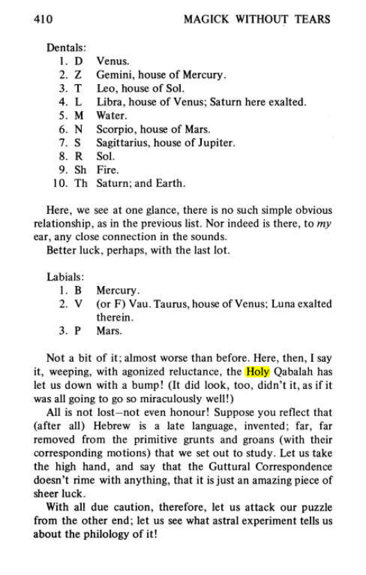 Original scan of Magick Without Tears, PDF page 443