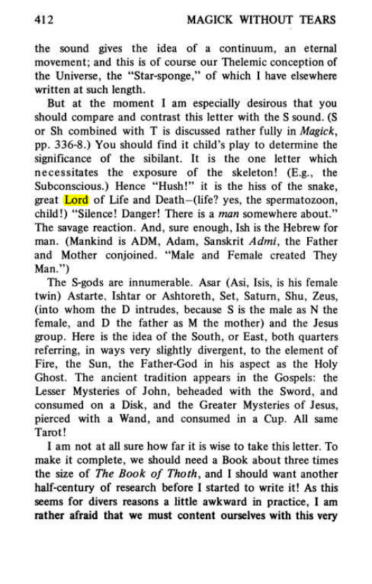 Original scan of Magick Without Tears, PDF page 445