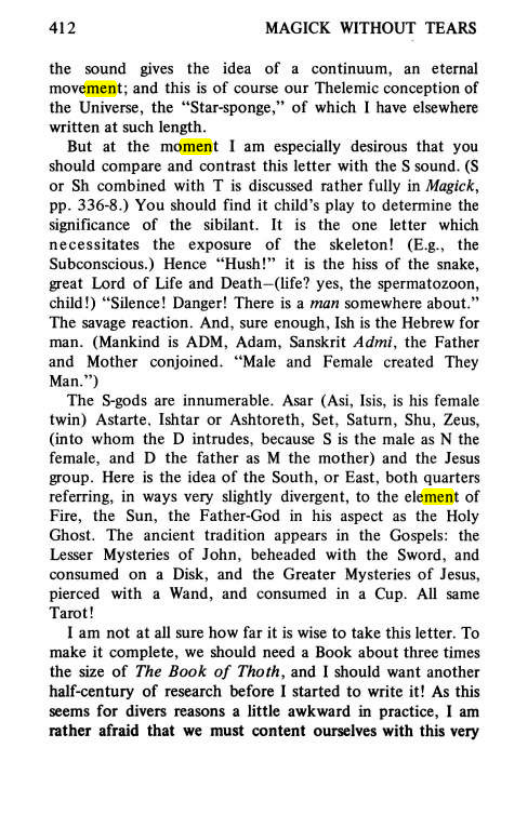 Original scan of Magick Without Tears, PDF page 445