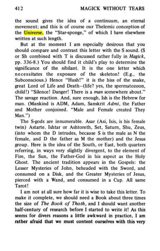 Original scan of Magick Without Tears, PDF page 445
