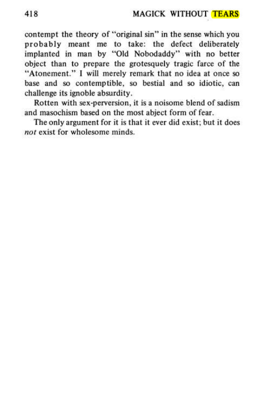 Original scan of Magick Without Tears, PDF page 451