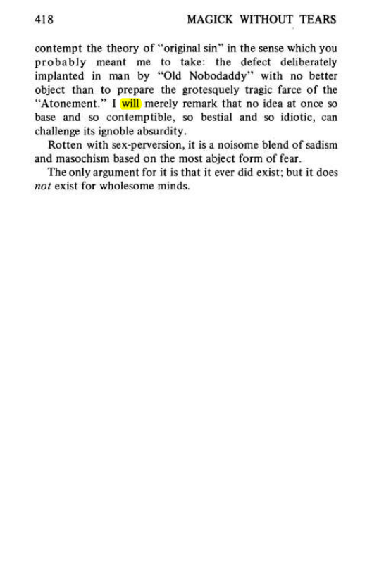 Original scan of Magick Without Tears, PDF page 451