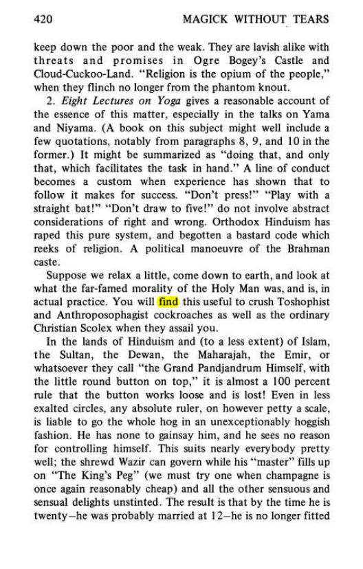 Original scan of Magick Without Tears, PDF page 453