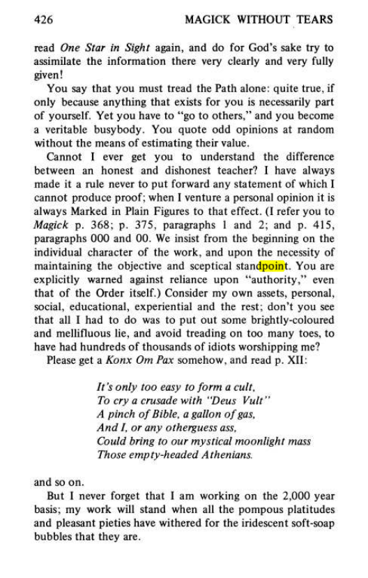 Original scan of Magick Without Tears, PDF page 459