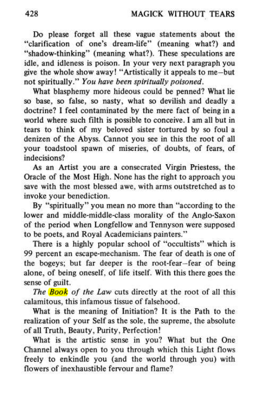 Original scan of Magick Without Tears, PDF page 461