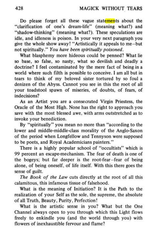 Original scan of Magick Without Tears, PDF page 461