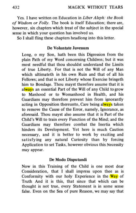 Original scan of Magick Without Tears, PDF page 465