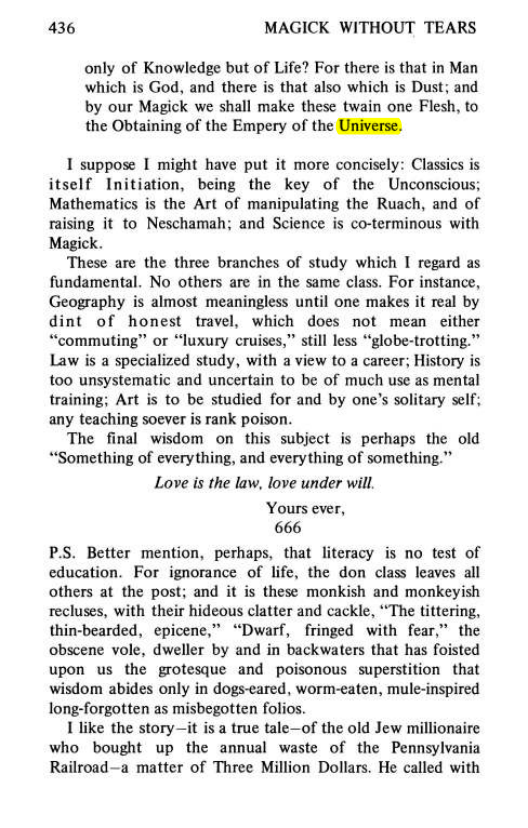 Original scan of Magick Without Tears, PDF page 469