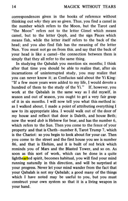 Original scan of Magick Without Tears, PDF page 47