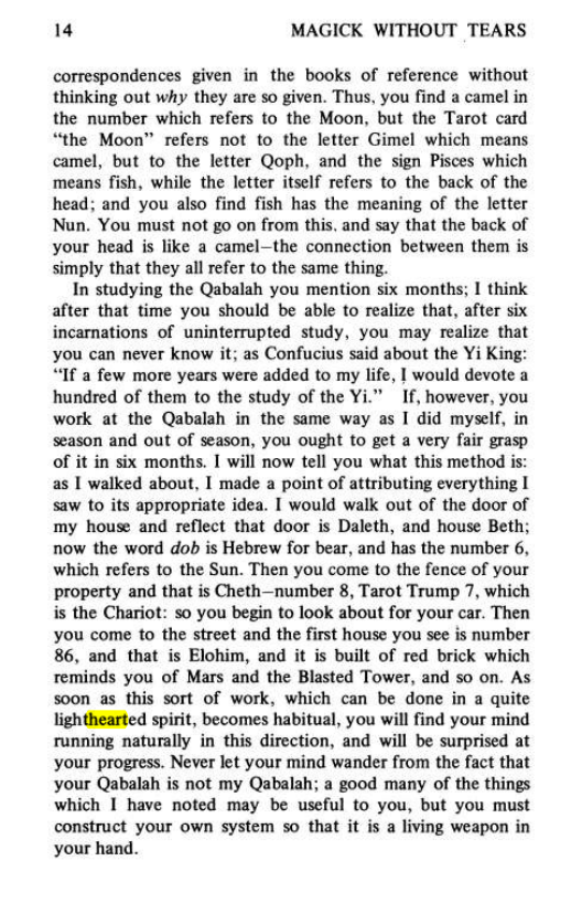 Original scan of Magick Without Tears, PDF page 47