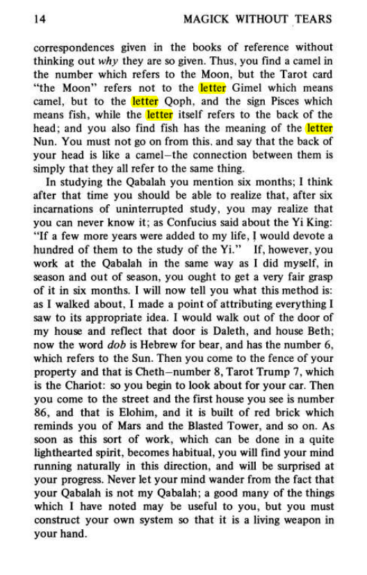 Original scan of Magick Without Tears, PDF page 47