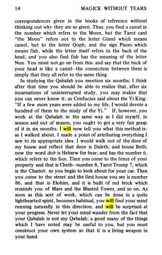 Original scan of Magick Without Tears, PDF page 47