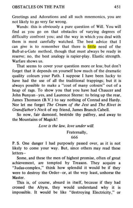 Original scan of Magick Without Tears, PDF page 484