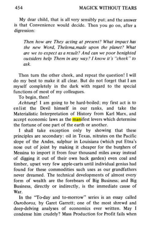 Original scan of Magick Without Tears, PDF page 487