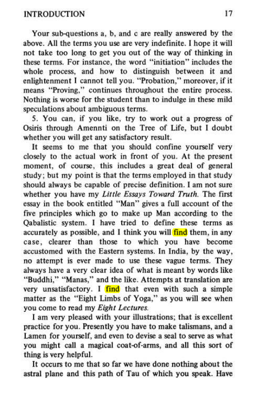 Original scan of Magick Without Tears, PDF page 50