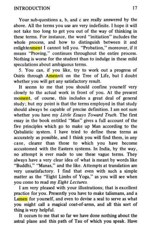 Original scan of Magick Without Tears, PDF page 50