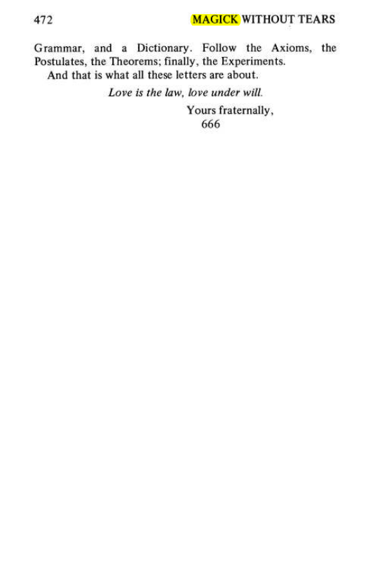 Original scan of Magick Without Tears, PDF page 505