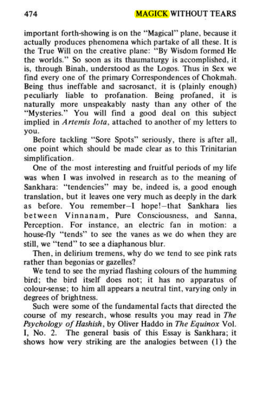 Original scan of Magick Without Tears, PDF page 507