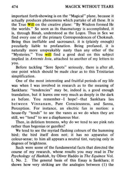 Original scan of Magick Without Tears, PDF page 507