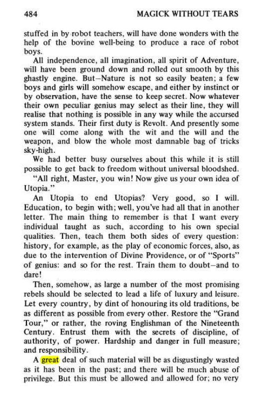 Original scan of Magick Without Tears, PDF page 517