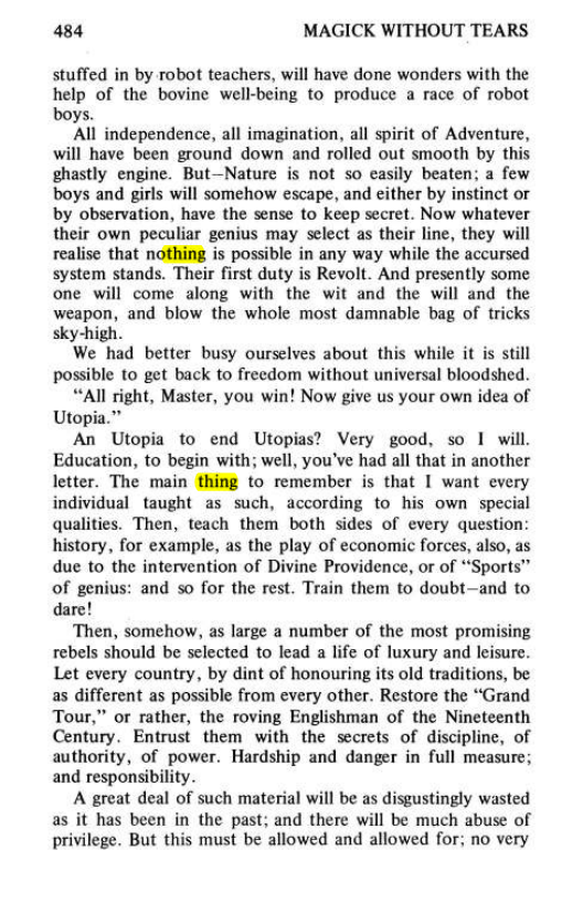 Original scan of Magick Without Tears, PDF page 517
