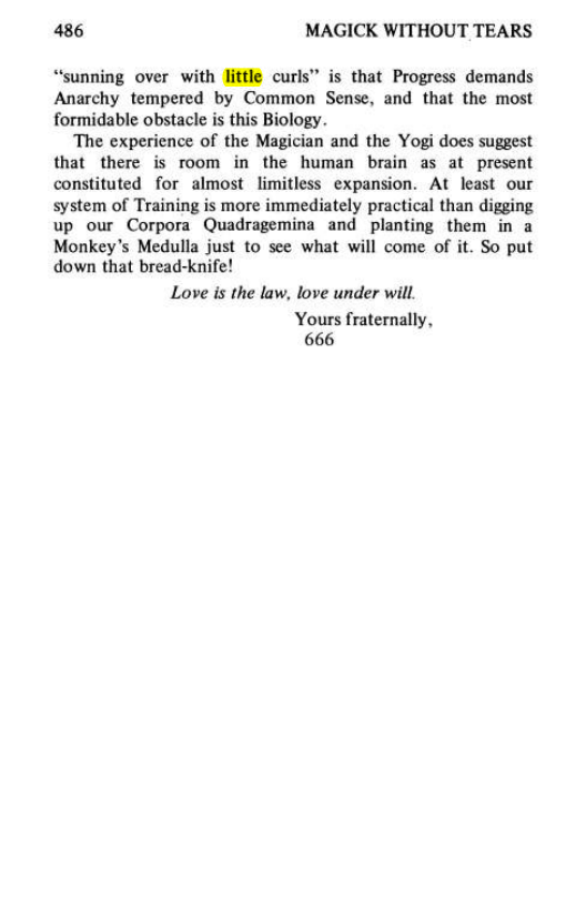 Original scan of Magick Without Tears, PDF page 519