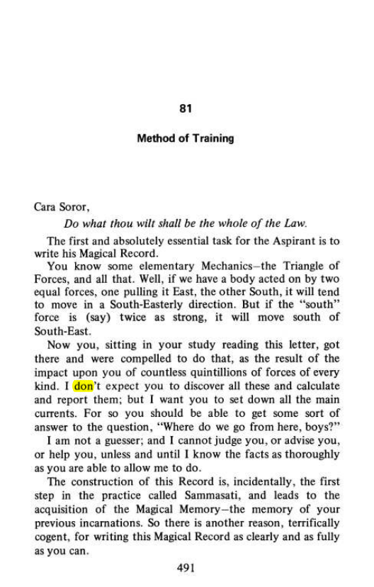 Original scan of Magick Without Tears, PDF page 524