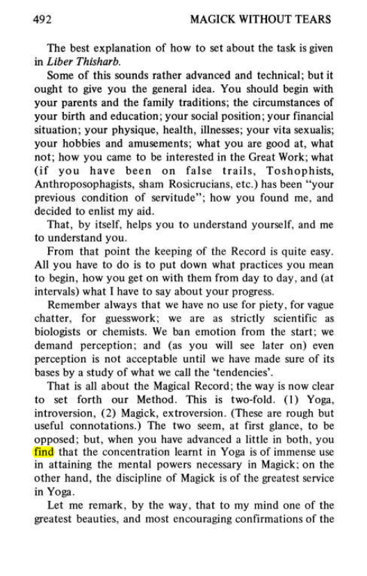 Original scan of Magick Without Tears, PDF page 525