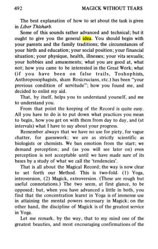 Original scan of Magick Without Tears, PDF page 525
