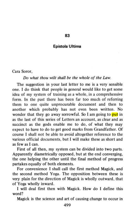 Original scan of Magick Without Tears, PDF page 532