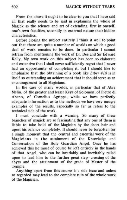 Original scan of Magick Without Tears, PDF page 535