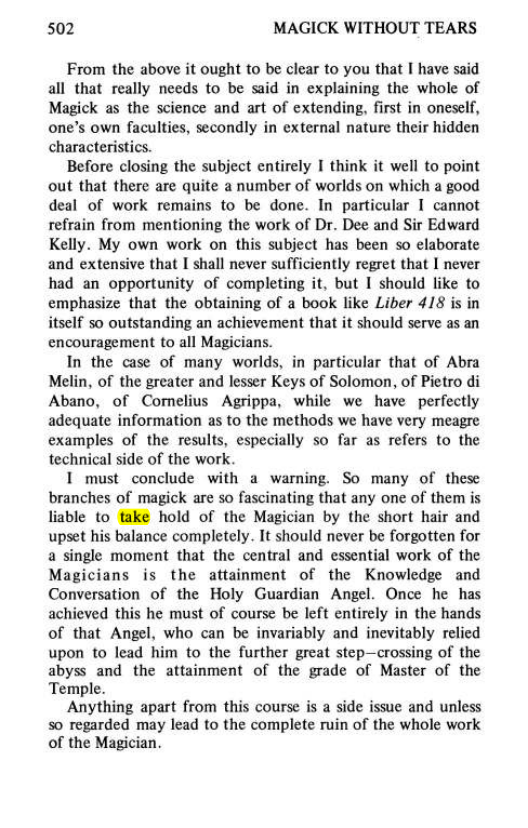 Original scan of Magick Without Tears, PDF page 535