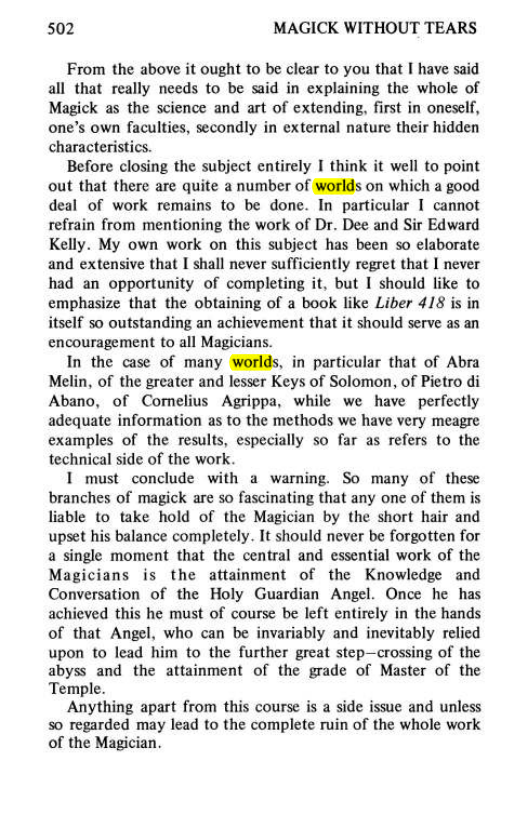 Original scan of Magick Without Tears, PDF page 535