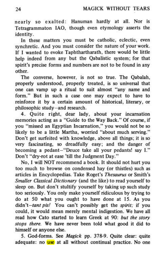 Original scan of Magick Without Tears, PDF page 57