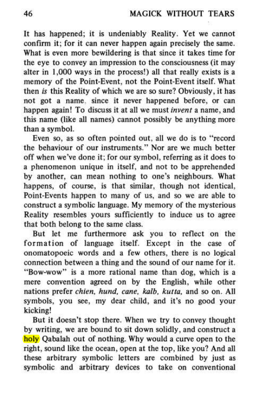 Original scan of Magick Without Tears, PDF page 79