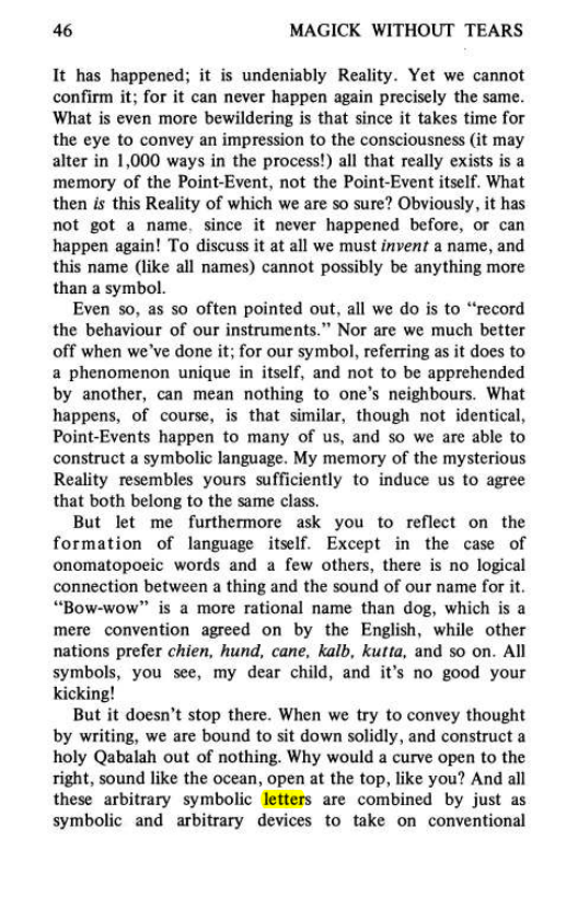 Original scan of Magick Without Tears, PDF page 79