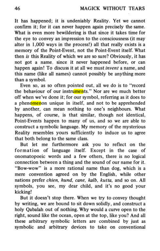 Original scan of Magick Without Tears, PDF page 79
