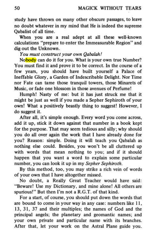 Original scan of Magick Without Tears, PDF page 83