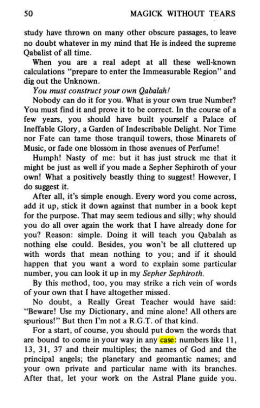 Original scan of Magick Without Tears, PDF page 83