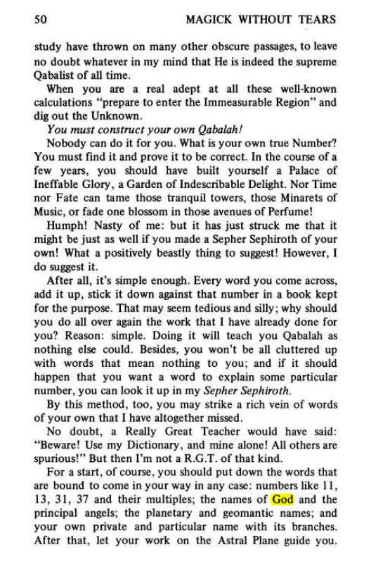 Original scan of Magick Without Tears, PDF page 83