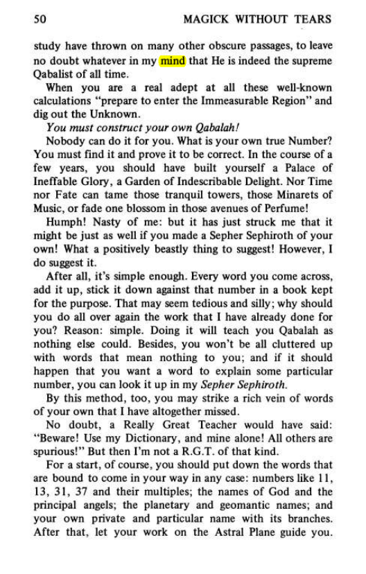 Original scan of Magick Without Tears, PDF page 83
