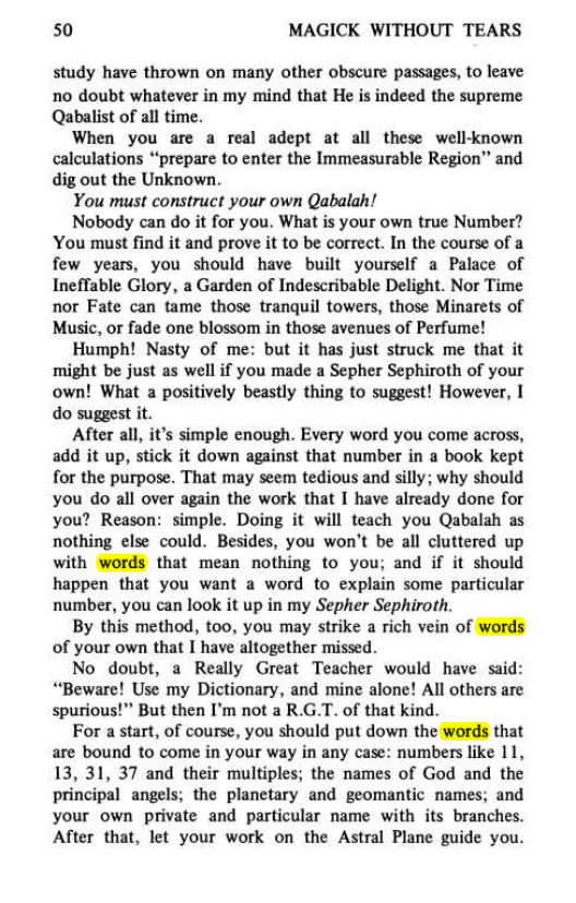 Original scan of Magick Without Tears, PDF page 83