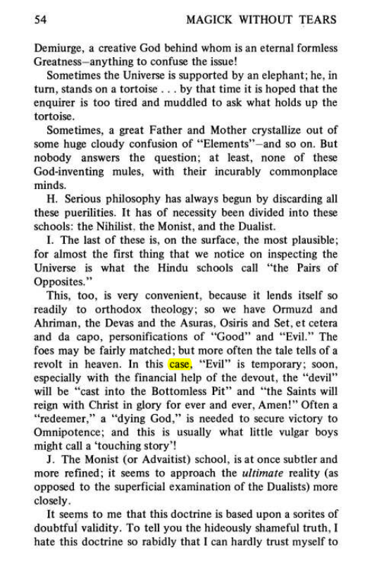 Original scan of Magick Without Tears, PDF page 87